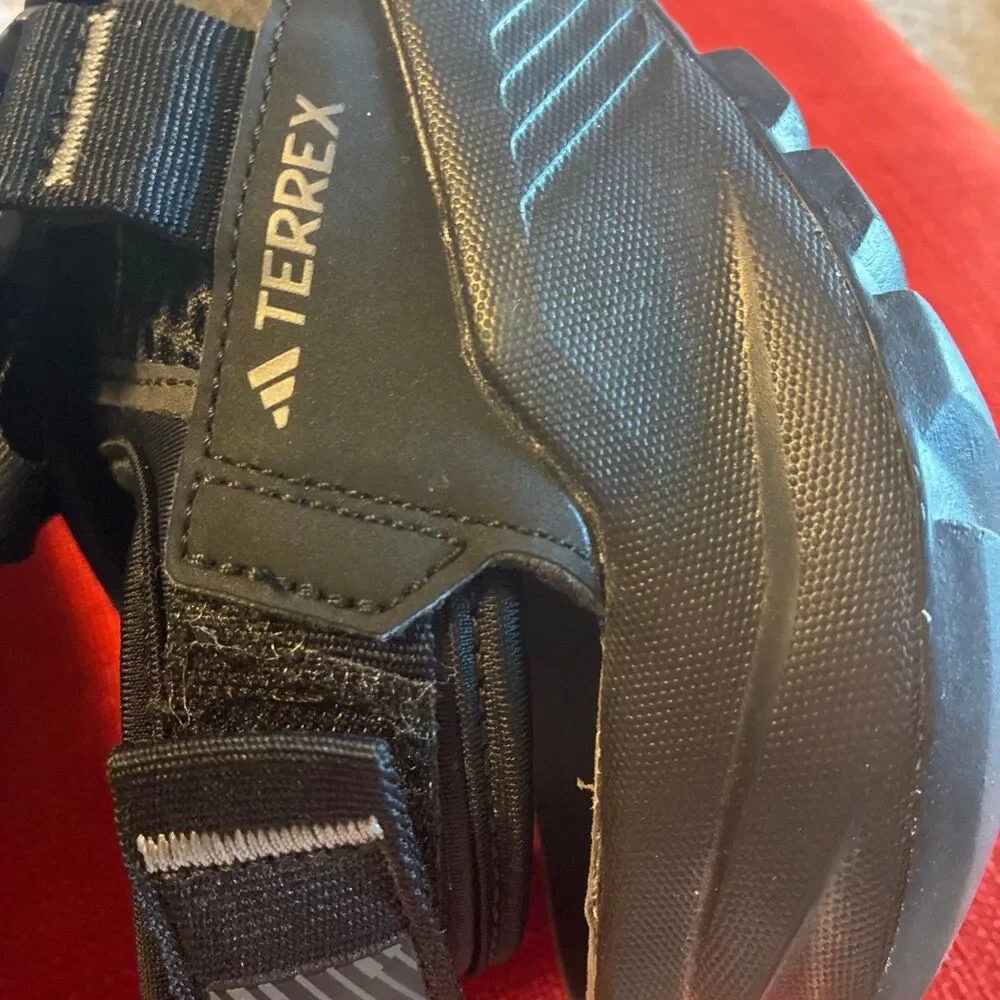 Adidas Terrex Hydroterra AT Sandals Core Black Gray  Men Size 6